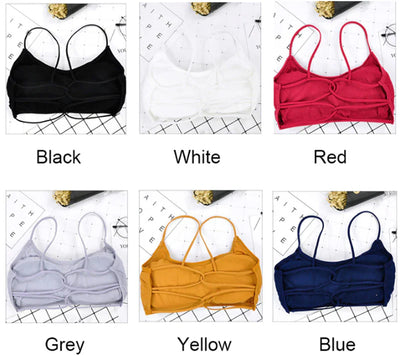 Pack of 3 Women Cotton Padded Backless Biddies | BD-SB