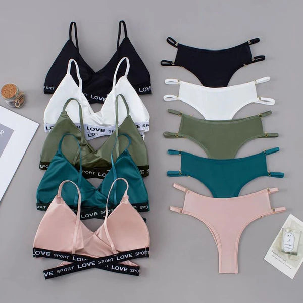 High Quality Light Padded Sexy Lingerie Set