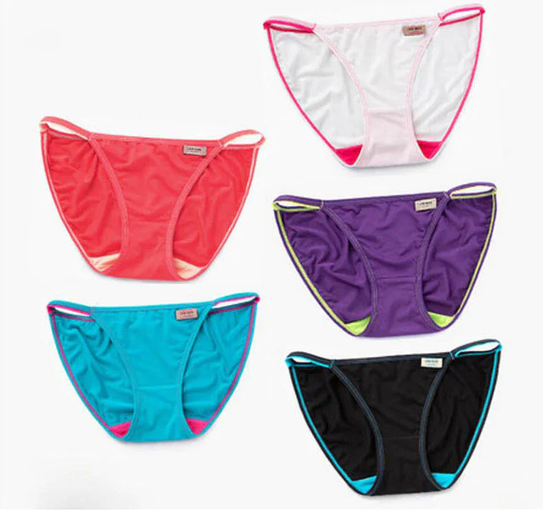 3 Piece Low-Rise G Gtring Seamless Lady Girl Thong