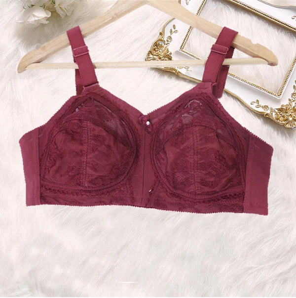 Disclosure Non-Padded Non-Wired Full Coverage Bra Plus Size