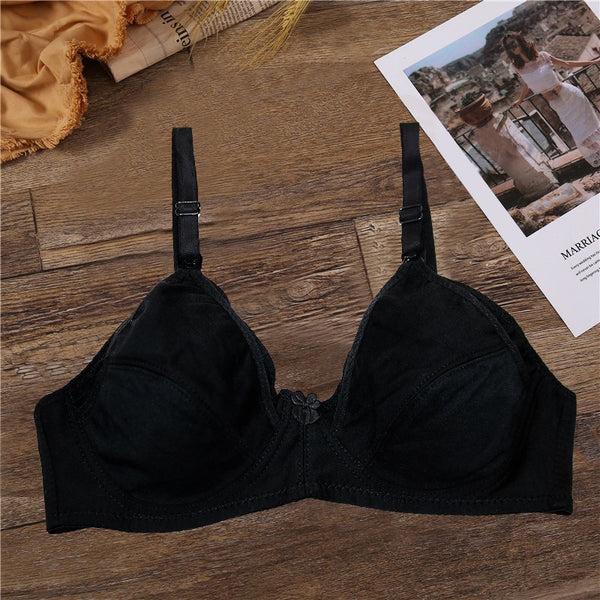 Front Open Wireless Maternity Nursing & Feeding Cotton Jersey Bra