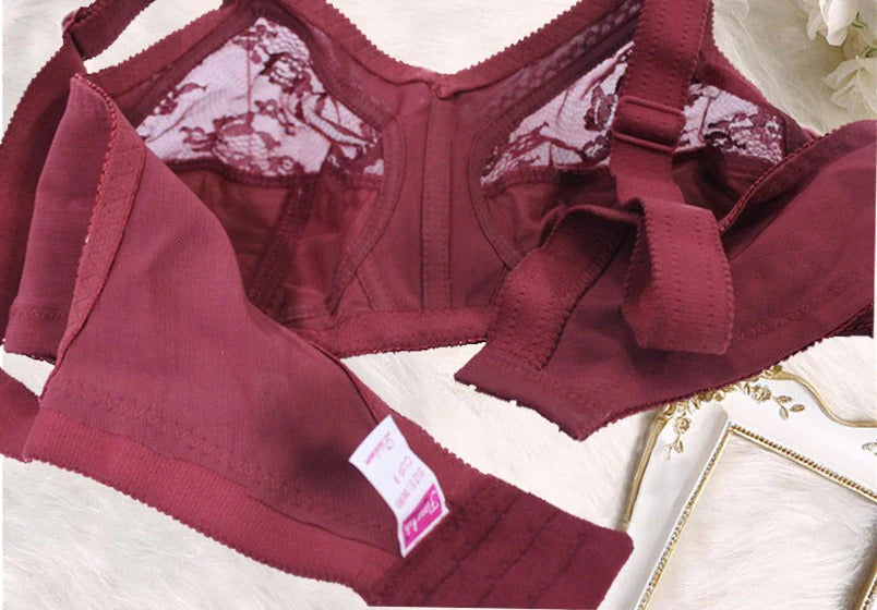 Disclosure Non-Padded Non-Wired Full Coverage Bra Plus Size