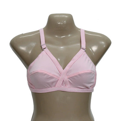 Pack Of 4 Classy Brief Comfortable Cotton Non Padded Bra | BD-500