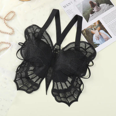High Quality Backless Butterfly Lace Design Cross Back