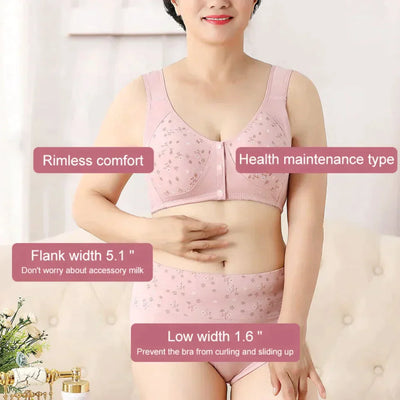 Imported™ Anti Sagging Front Open Cooling Cotton Bra