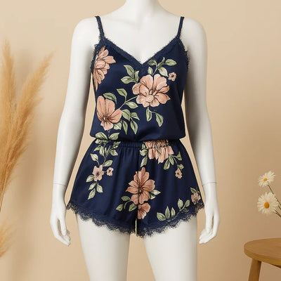 New Short Floral Printed Nighty For Girls
