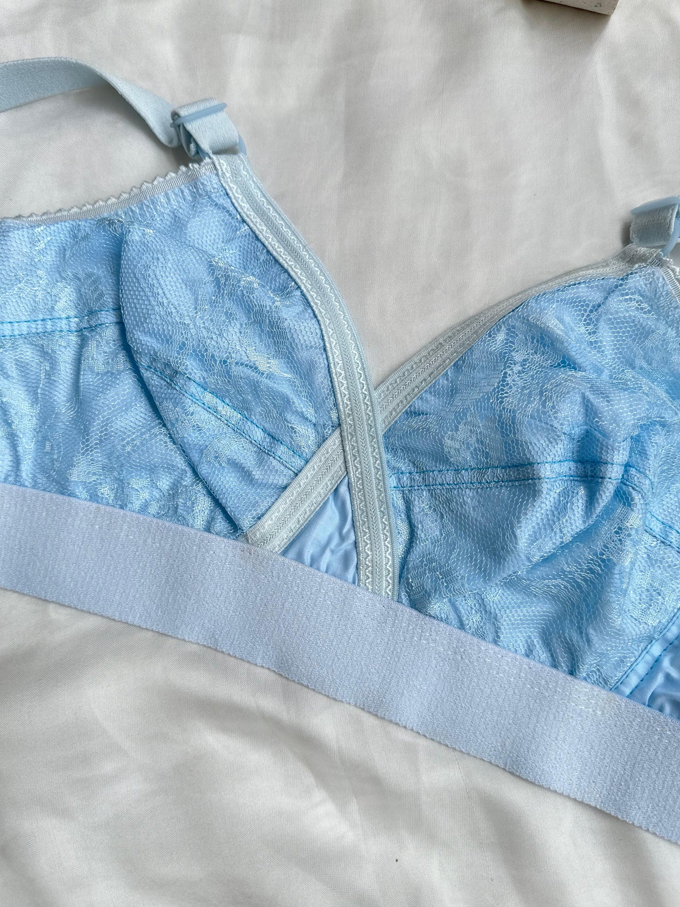 Pack Of 4 Cross Design Women Ladies Girls Cotton Bra Blouse Brazier | BD-720-TK