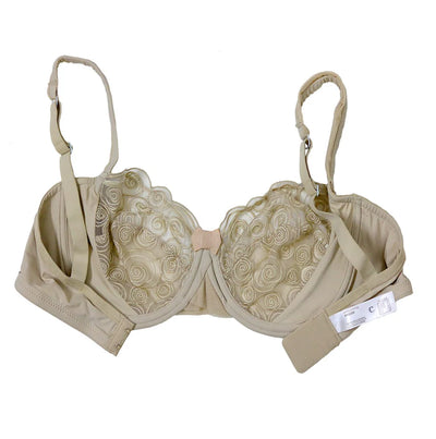 Lace Non-Padded Wired & Demi Coverage Bra Panty Set
