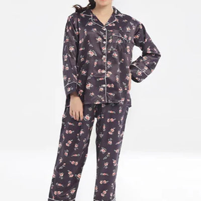 New Summer Cooling Linen 2-Piece Pajama Set With Scrunchie