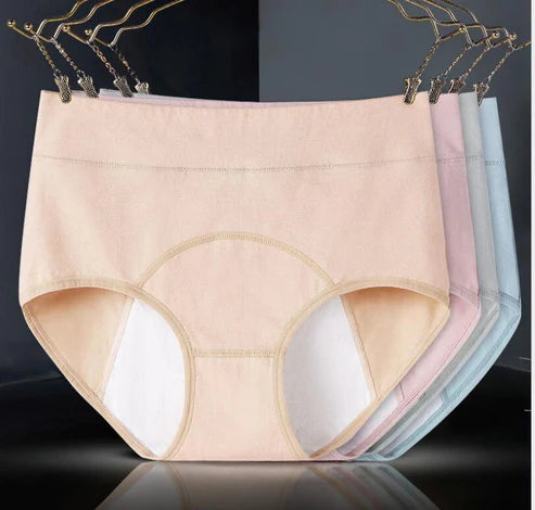 Pack of 3 High Waist High Quality Periods Panties (Best For heavy Flow)