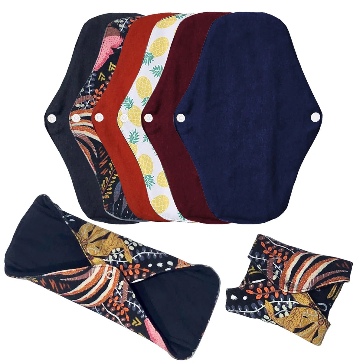 New Waterproof Women Cloth Sanitary Napkin Menstrual Pad Reusable, Period Pads, Sanitary Pads