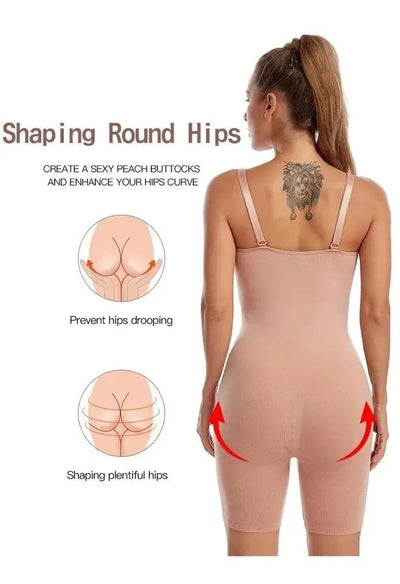 Shija Full Body Pushup Tummy and Thigh Slimmer Body Shaper
