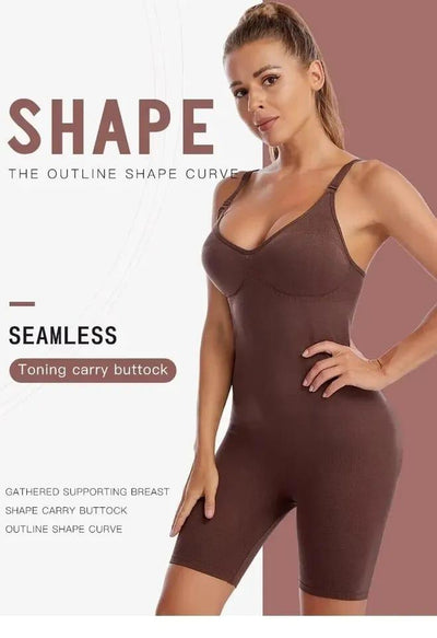 Shija Full Body Pushup Tummy and Thigh Slimmer Body Shaper