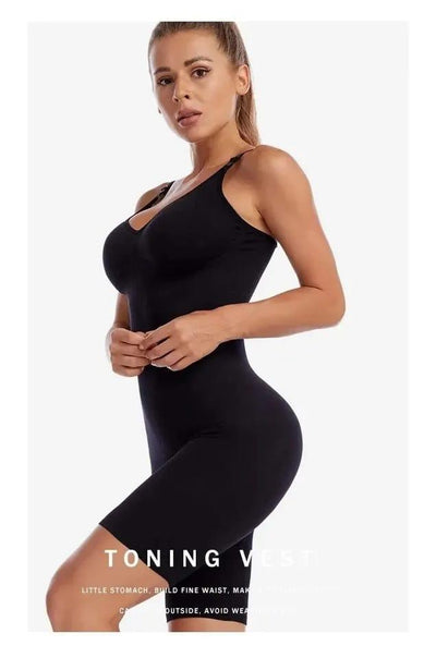Shija Full Body Pushup Tummy and Thigh Slimmer Body Shaper