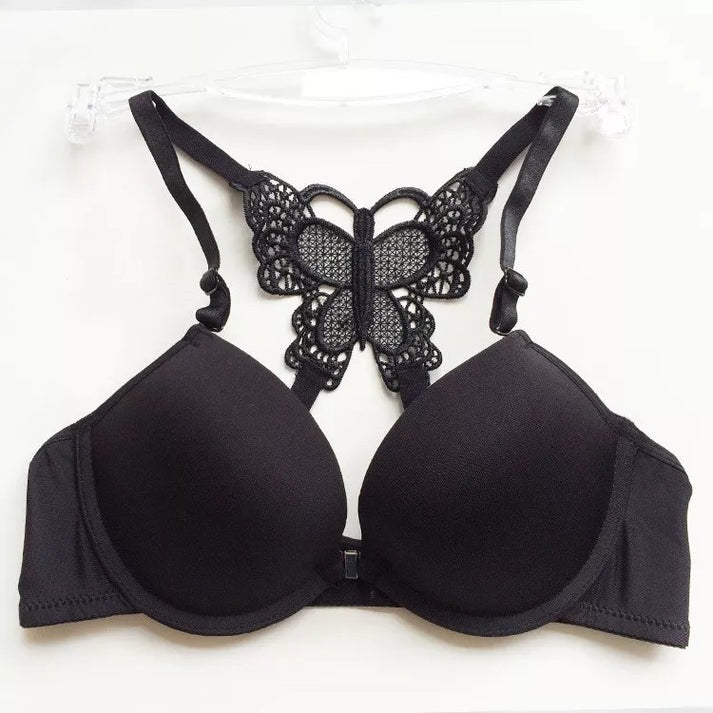 Imported™ Women Lace Underwear Set Seamless Push Up Underwire Brassiere & Panty
