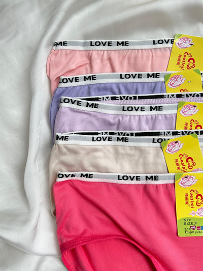 Pack Of 5 Comfortable Cotton Brief Women Seamless Underwear Panties | BD-900