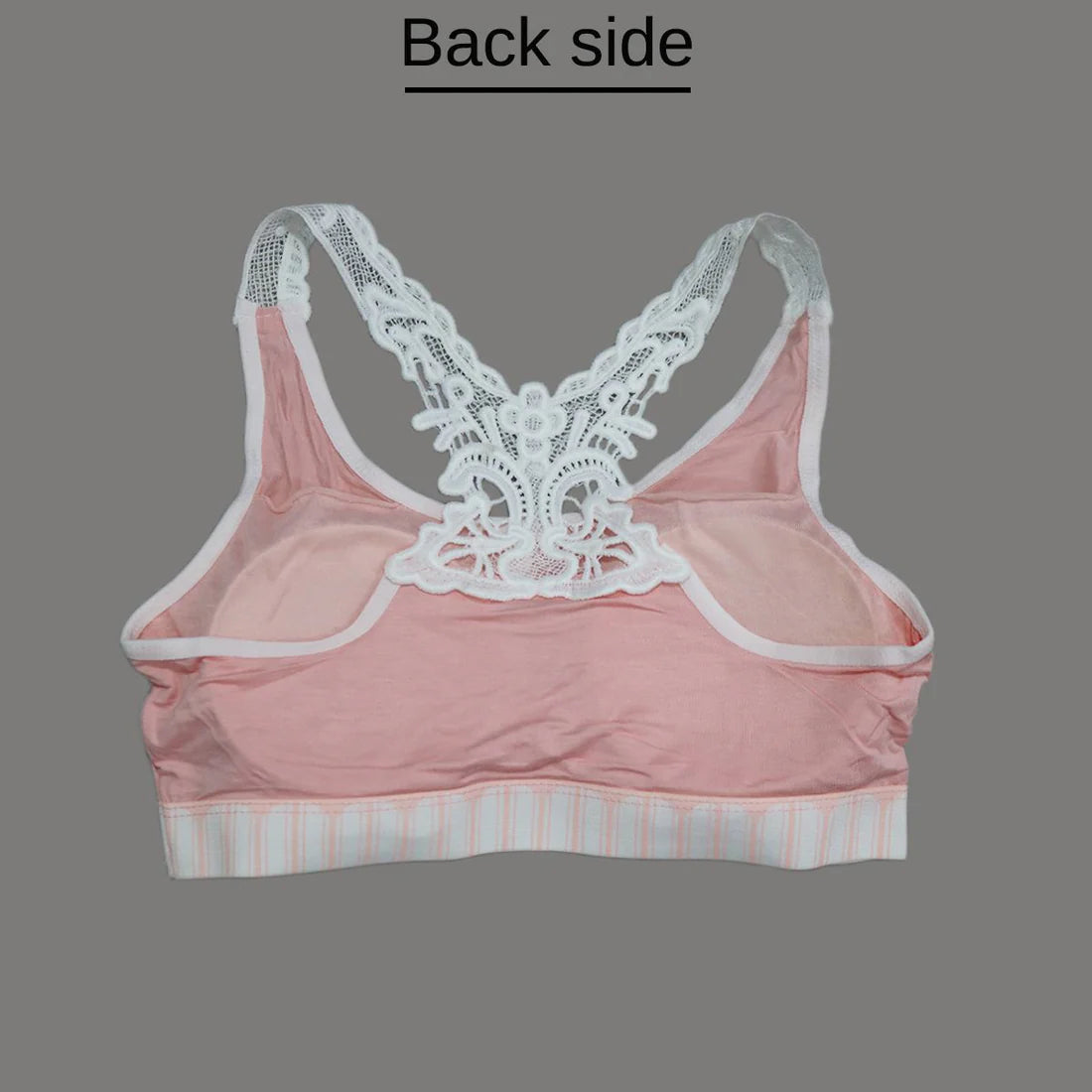 Pack Of 3 - Cotton Bra Vest For Girls Steel-Free Non Padded Bra -SB