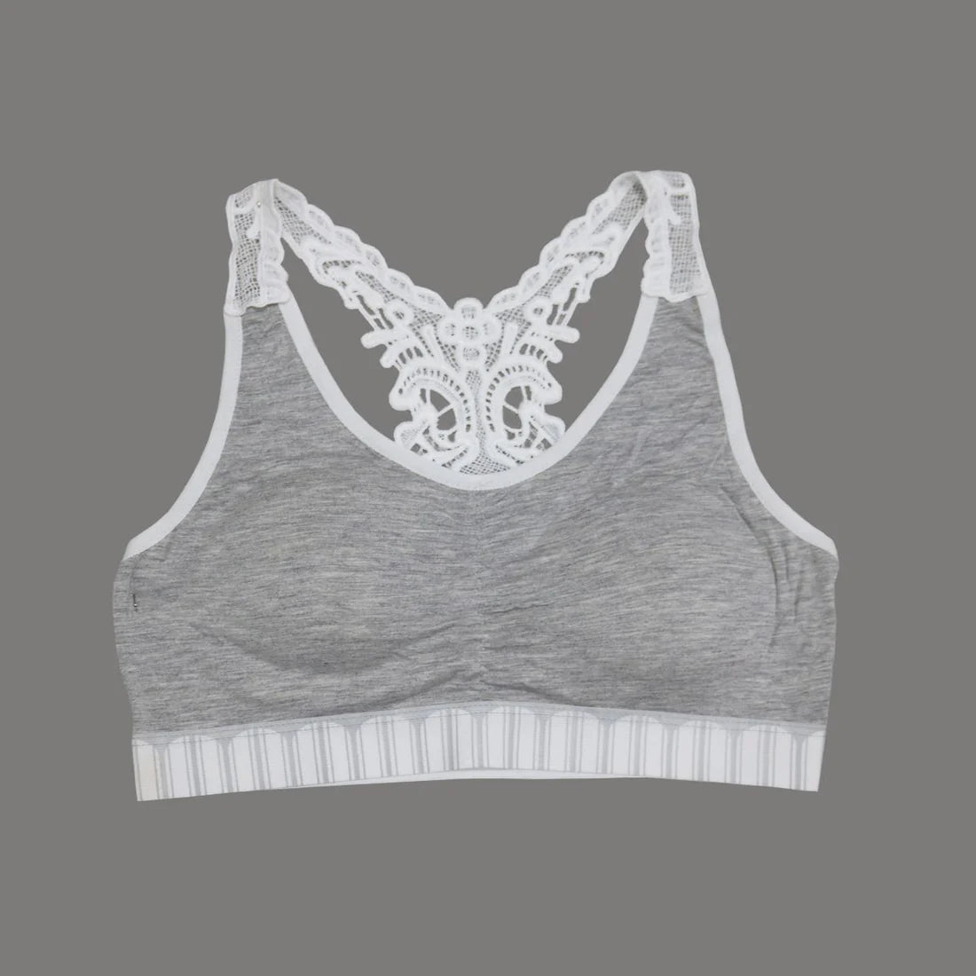 Pack Of 3 - Cotton Bra Vest For Girls Steel-Free Non Padded Bra -SB