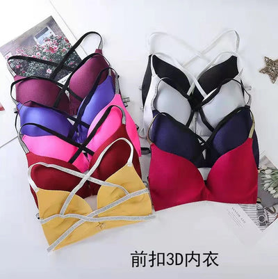 3D Sexy Lingerie Seamless Sport Backless Top Bra