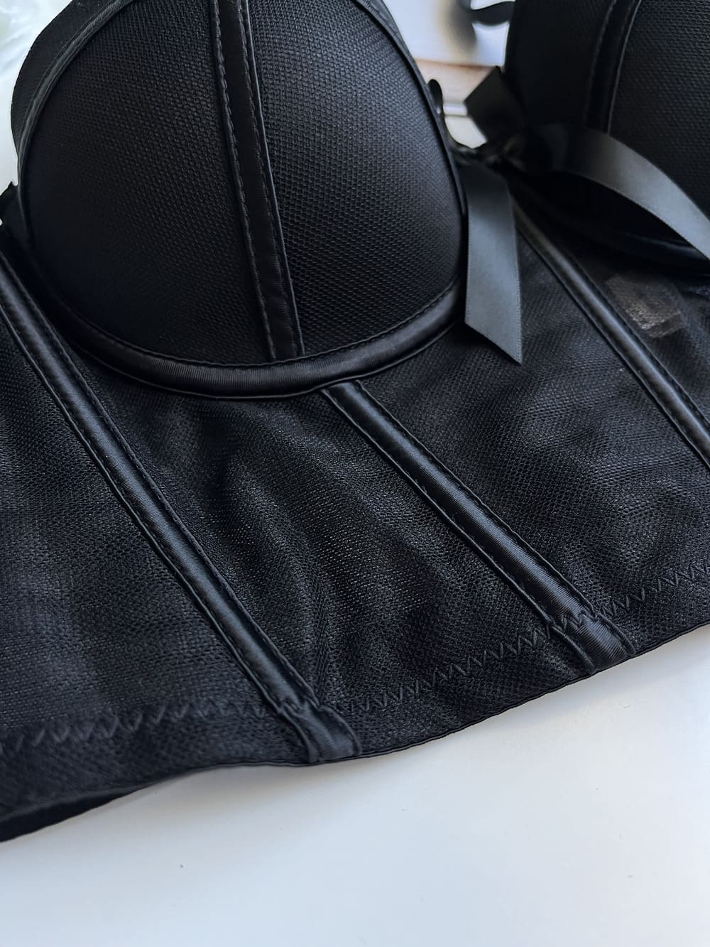 Ladies Imported Wired High Quality Half Cup Padded Push-Up half Camisole Top