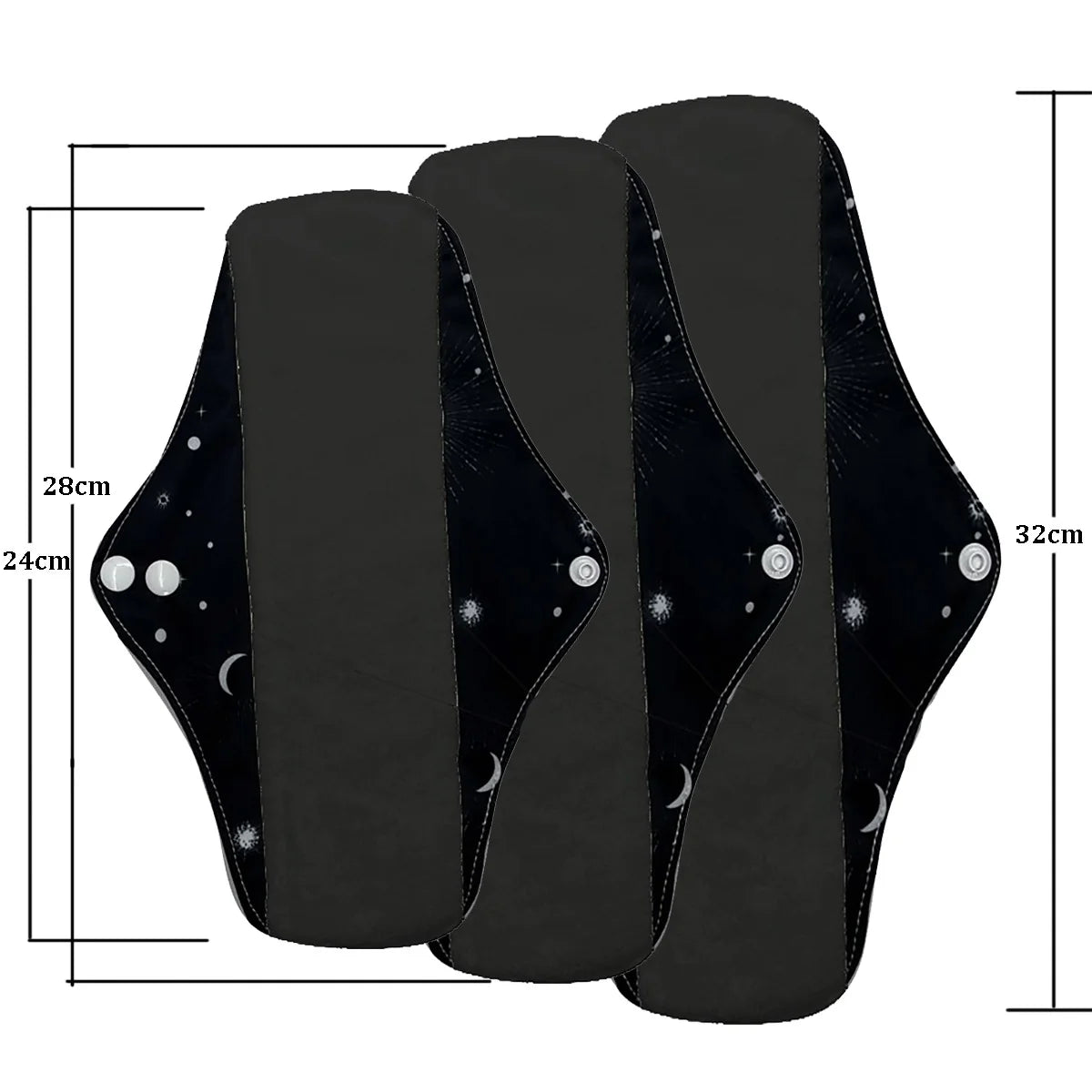 New Waterproof Women Cloth Sanitary Napkin Menstrual Pad Reusable, Period Pads, Sanitary Pads