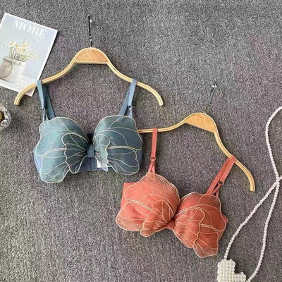 High quality bra lace bra women bra 3\4 cup bra gather bra seamless bra push up bra AB CUP -SB
