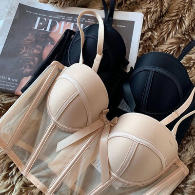 Ladies Imported Wired High Quality Half Cup Padded Push-Up half Camisole Top
